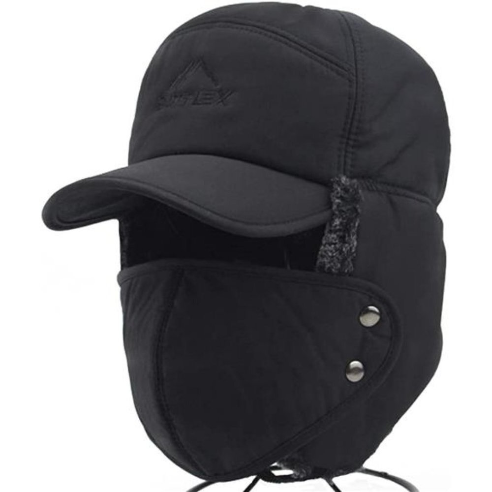3 in 1 Warm Winter Cap, Bomber Hat
